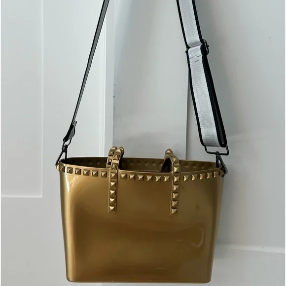 Carmen Sol Grazia Mini Tote Metallin - Picture 7 of 8